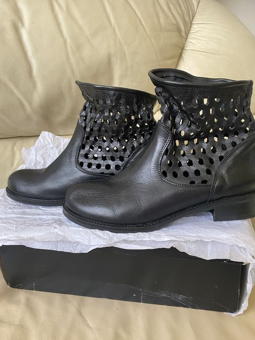 Zita Broolz дамски боти естествена кожа