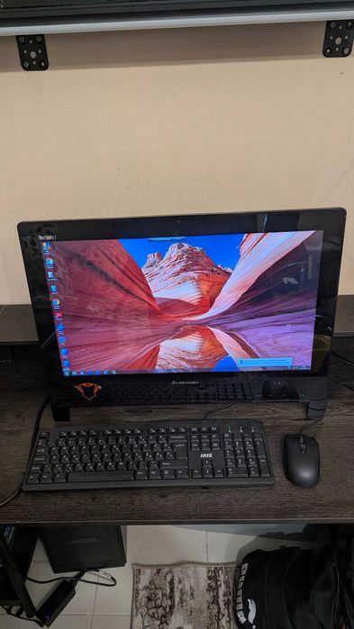 Компютър Lenovo ThinkCentre Edge 92z All-in-One, 21.5″ Full HD, Intel Core i5, 4 GB RAM, 500 GB HDD