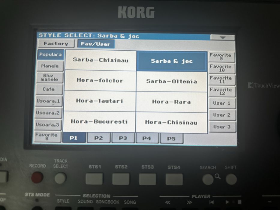 Vand Korg PA600