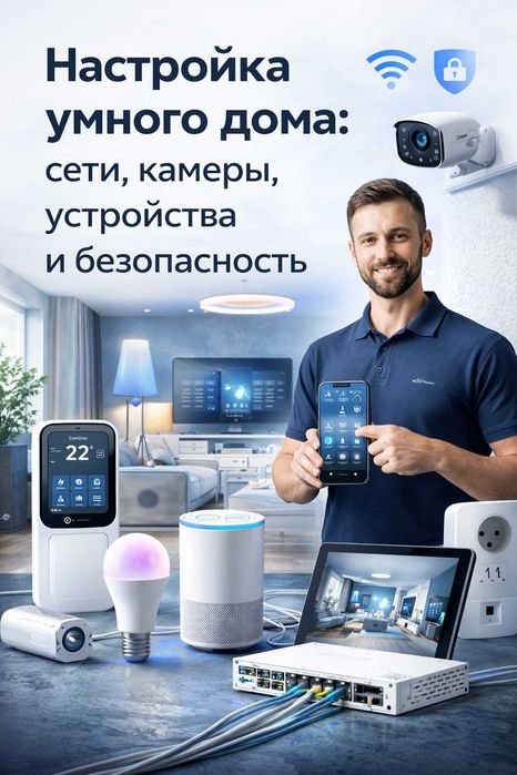 Услуги настройки сети и сетевой безопасности для дома и офиса