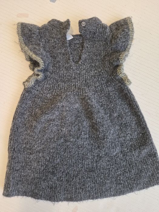 Рокля с къс ръкав