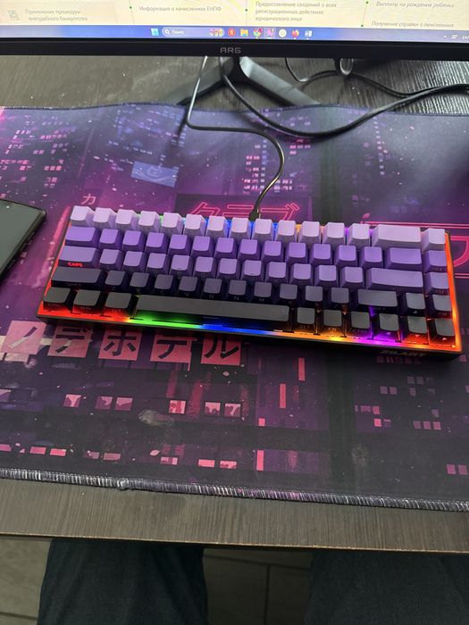 Клавиатура ZILART MasterKey 68 черный