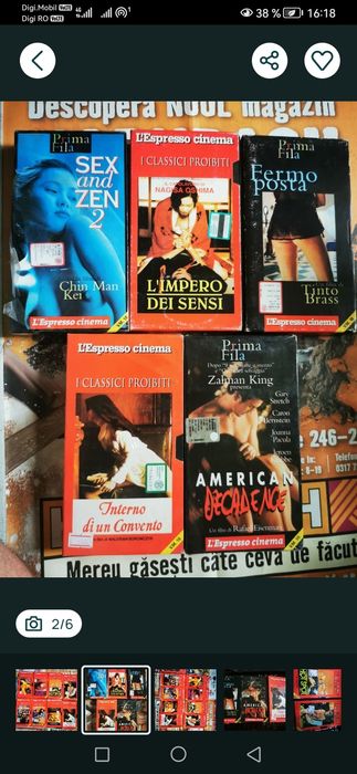 Filme adulti caseta VHS