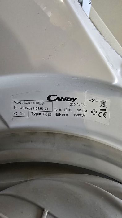 Програматор с панел за пералня Candy