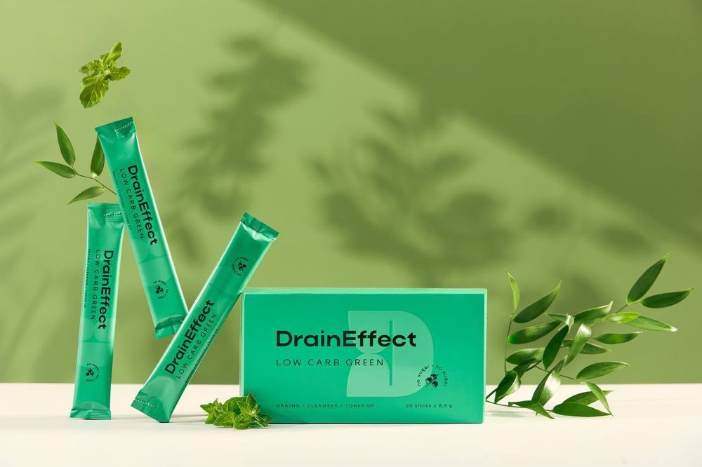 DrainEffect Green Low Carb — Эффективное похудение и снятие отеков.БАД