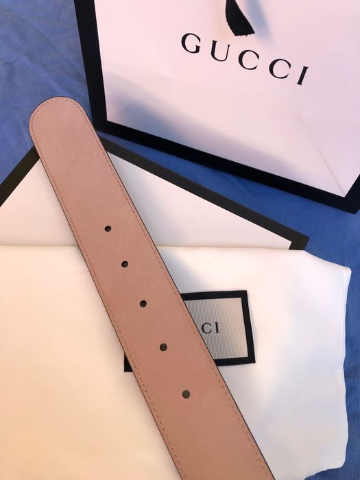 Curea originală Gucci supreme bej noua cu factura