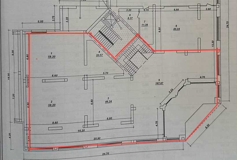 СДАЮ НЕЖИЛОЕ ПОМЕЩЕНИЕ! Под Банк, Ресторан, Офис, Шоурум - 792м2