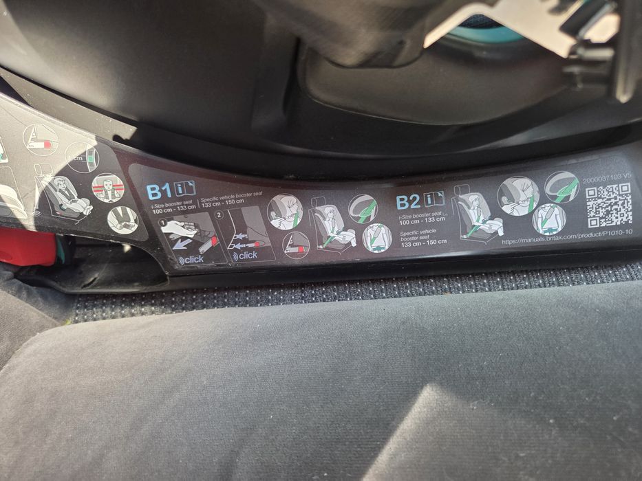 Scaun auto ISOFIX Britax Romer Advansafix i-Size Fossil Grey, 76-150 cm, Antracit