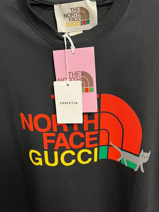Tricou GUCCI & North Face super calitate