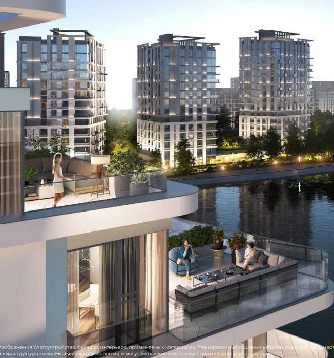 3-ком квартира с видом на озеро  Яшнабад (ГА)