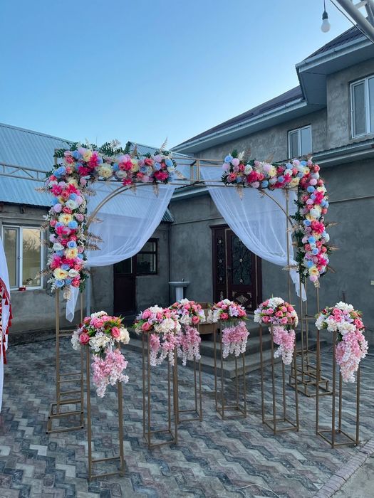 Арка киіз үй.