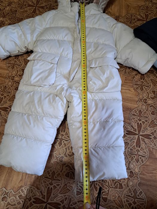 Комбинезон белый размер 68 см