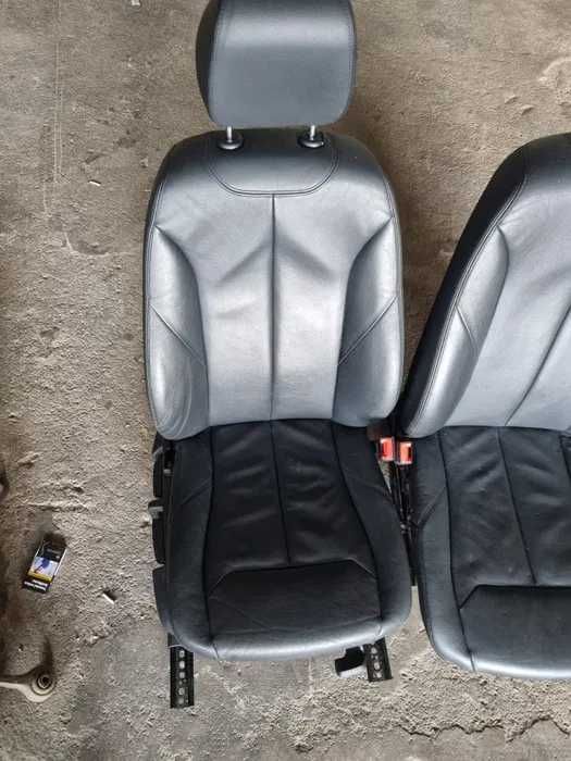 Interior piele neagra cu încălzire bmw f30