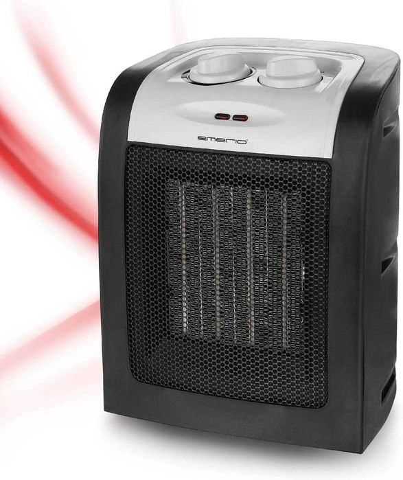 Emerio 1800W ECO керамичен вентилаторен нагревател,две нива на мощност