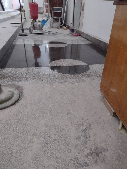 Диамантено шлайфане на мрамор и мозайка