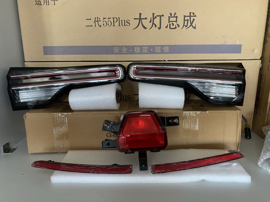 Changan CS55 X5 plus фары зад фонари стоп поворотник плафон отражатель
