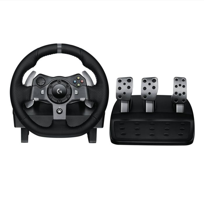 Logitech G920 Driving Force — rul va 3 ta pedal komplekti, professiona
