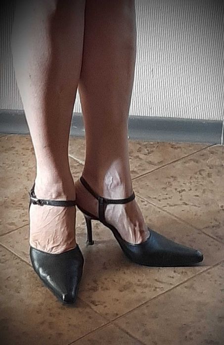 Елегантни официални обувки Dario Bruni /Дарио Бруни/  N35 в черен цвят