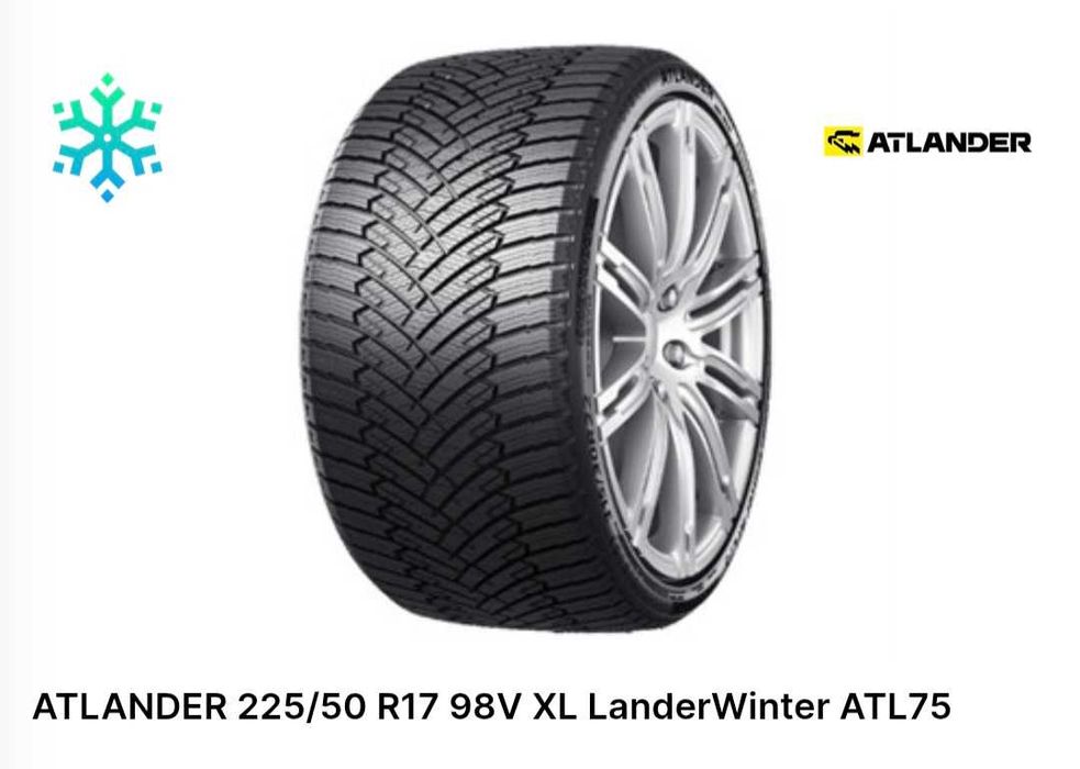 225 50 17 Atlander