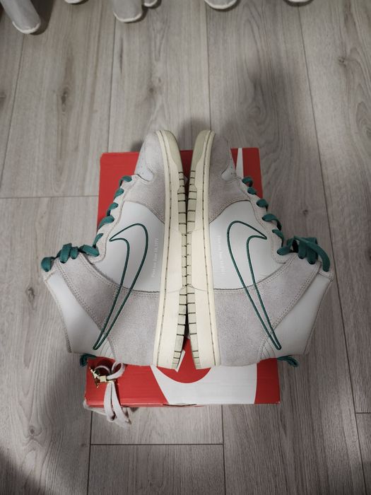 Nike Dunk High SE First Use Light Bone Sail Green măsură 43
