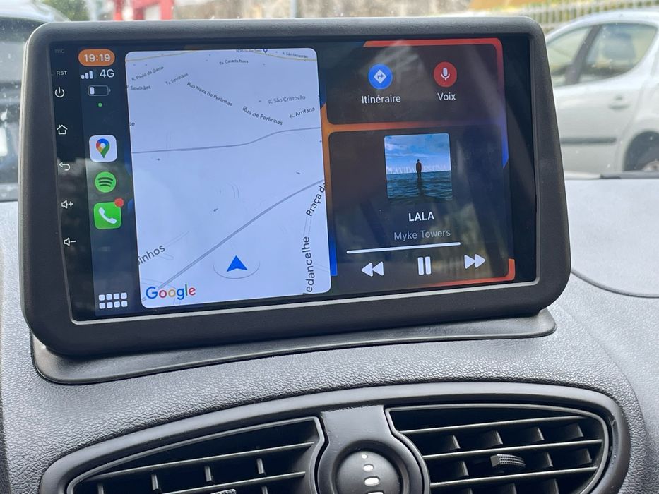 Navigatie Android Renault Clio 3 Waze YouTube GPS casetofon