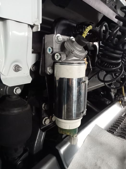 Установка фильтра даф