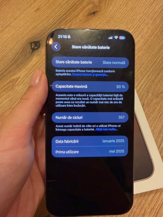 Iphone 16 Pro Max  256GB In Garantie