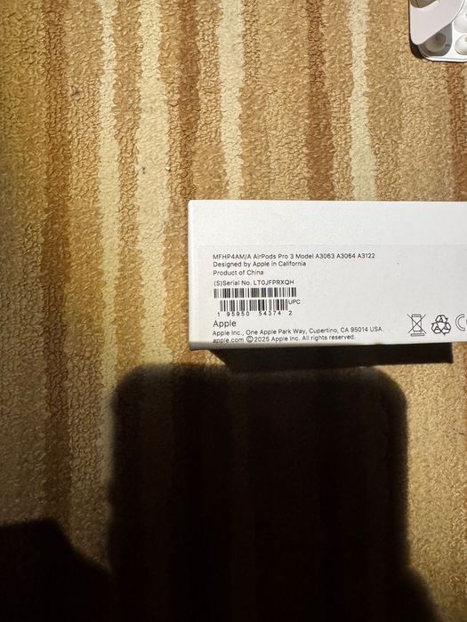 AirPods Pro 3 ANC – căști wireless cu noise cancelling