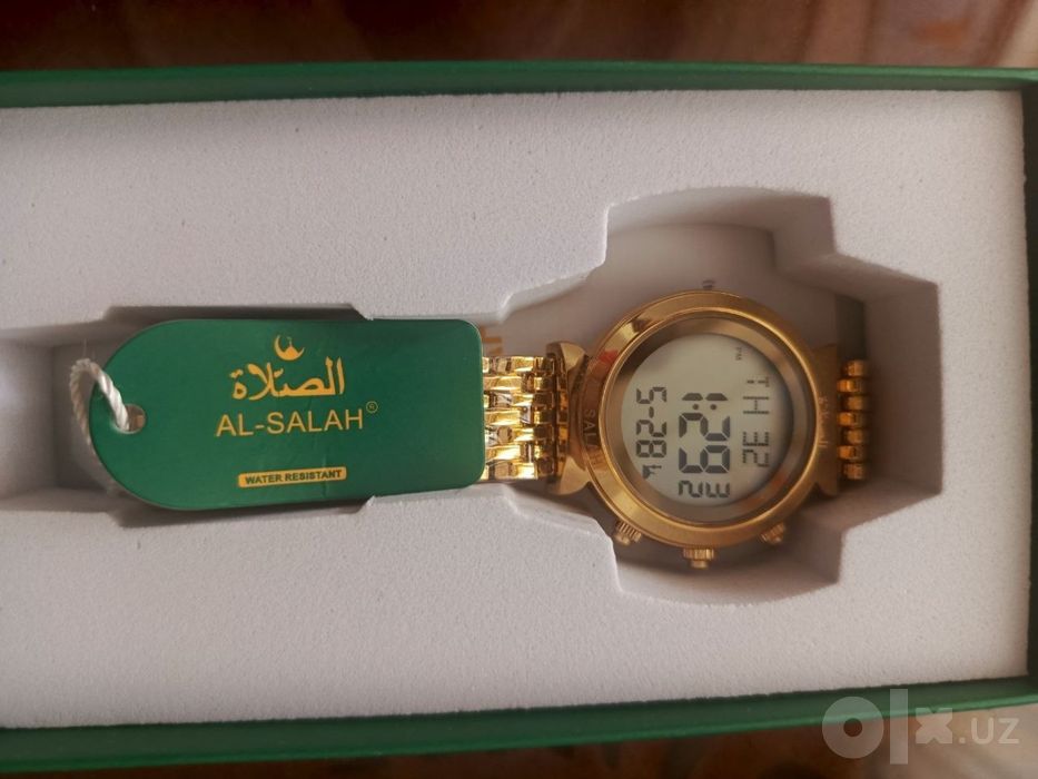 Новые умные часы Al-Salah женские золотого цвета