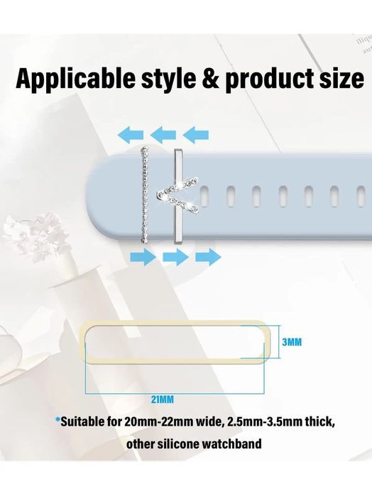 декорация за каишки за Apple Watch ULTRA/SE/11/10/9/8/7/6/5/4