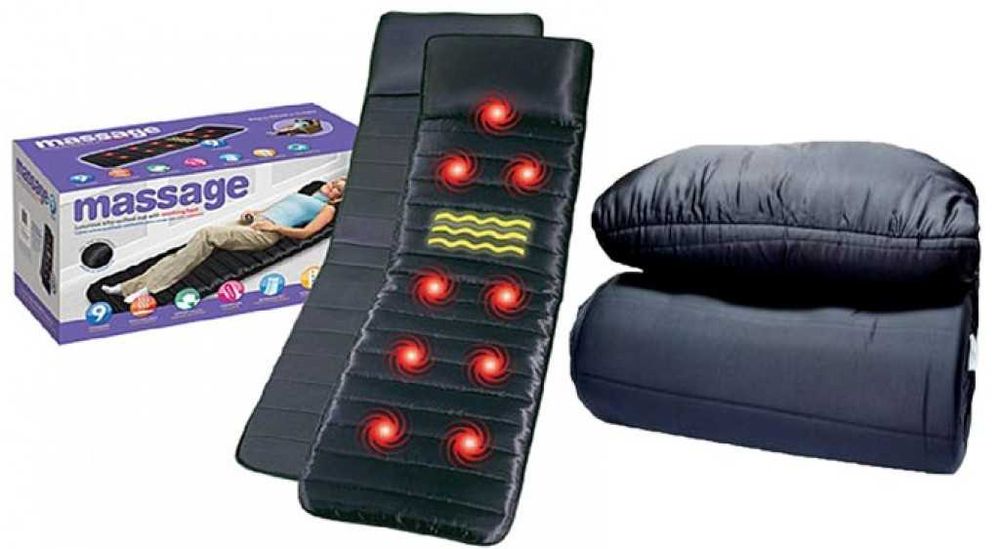 Масажен дюшек, с 9 мотора – за релаксация и цялостен масаж на тялото