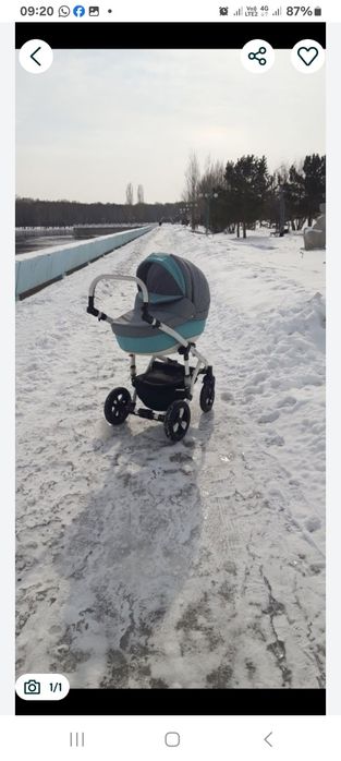 Детская коляска  3 в 1