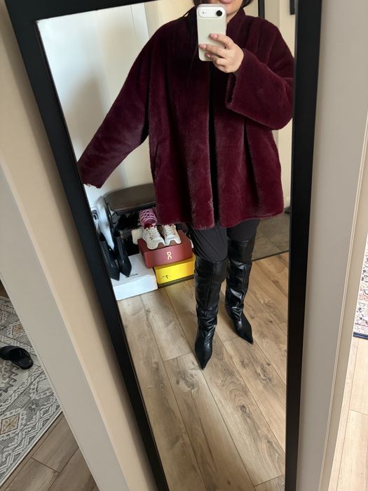 Эко шуба Max Mara