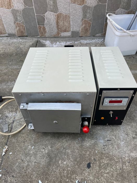 Зъботехнически пясъкоструйник муфелна пещ