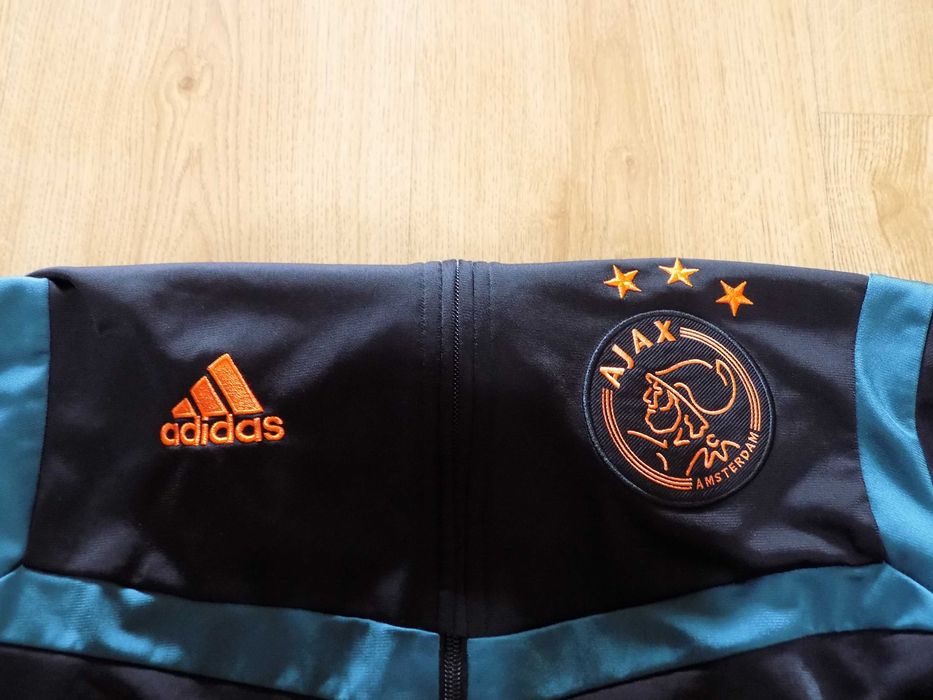футболен комплект ajax adidas горнище анцуг долнище мъжко оригинал XS