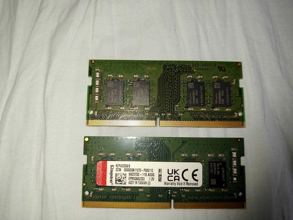 Memorie RAM laptop 3200 8gb x2