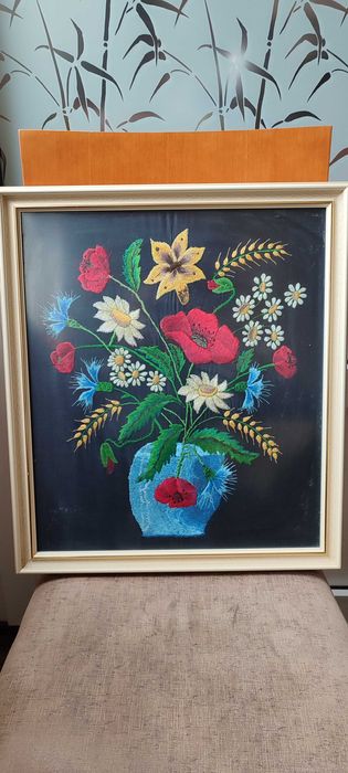 Картина ваза с цветя