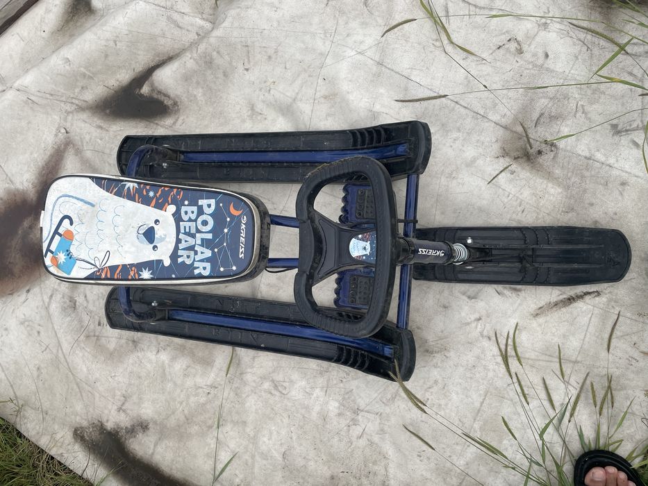 Детские сани-снегоходы