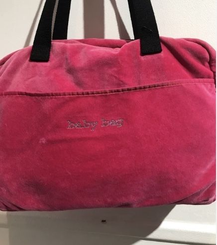 Розовая сумка Sonia Rykiel