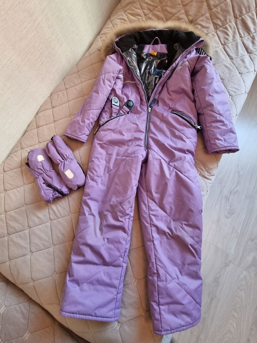 Зимний комбенизон на девочку