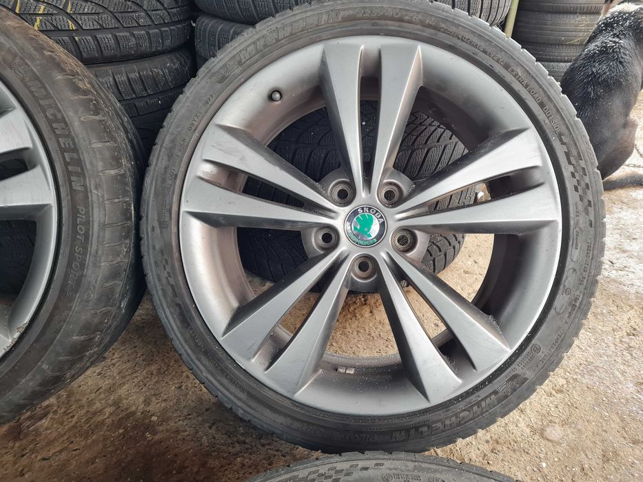 Оригинални лети джанти Шкода VRS 5x112 18" цола