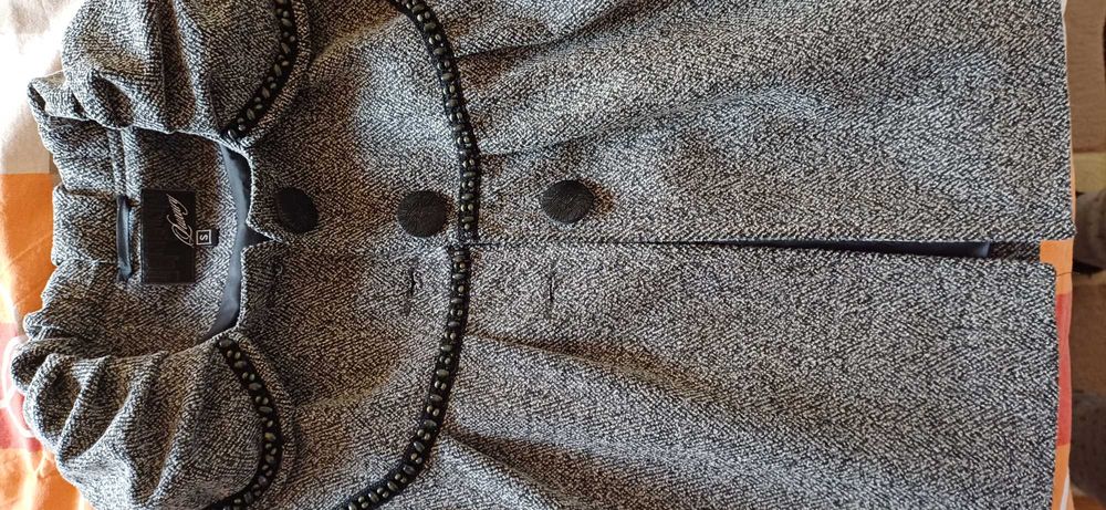 Разкошен СЕТ 3 Части-САКО с Камъни+ПОЛА Висока талия и Колан+РИЗА!НОВИ