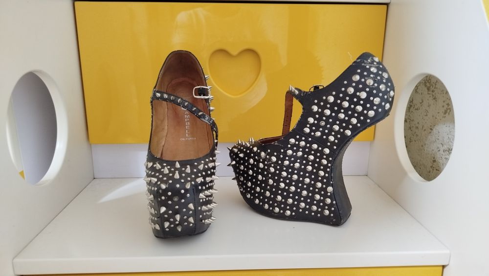 Туфли 35р б/у как у леди Гаги