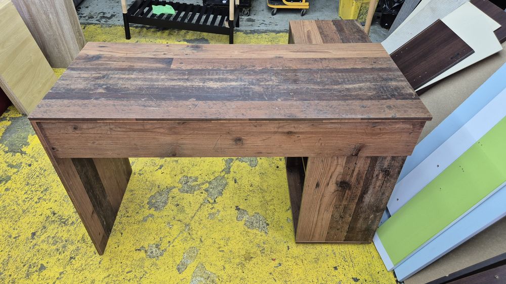 Birou Doris stejar inchis si negru