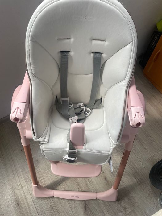 Бебешко Столче за хранене 2в1 Peg Perego Prima Pappa Zero , 0-15 кг, розово