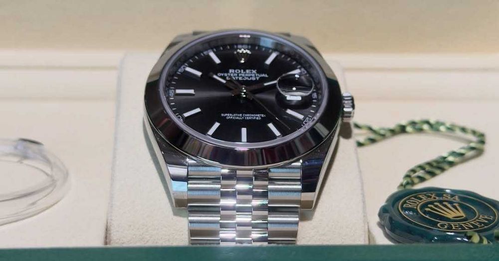 rolex datejust 41mm smooth