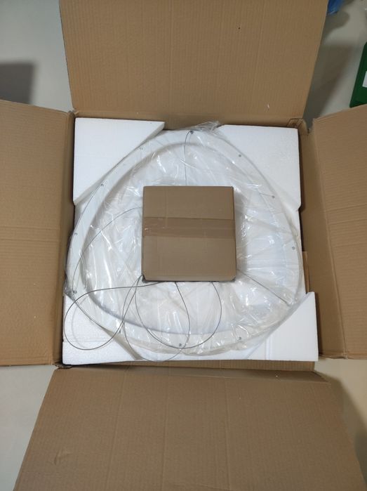 Lampa suspendata moderna alba ELERI SS cu LED, noua și impachetata