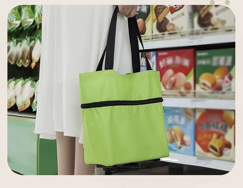 Сумка трансформер на колесиках для покупок