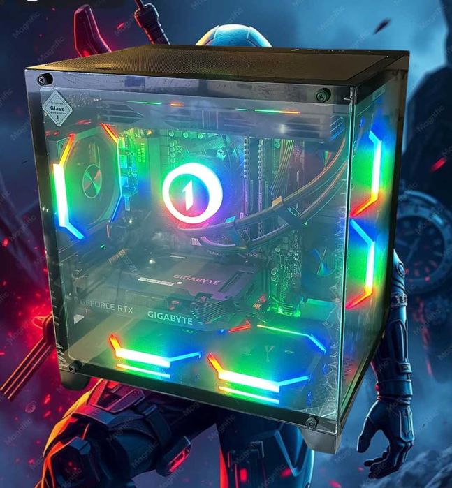 PC Gaming Ryzen 7 5800X, 32GB DDR4 3200 , RTX 5060TI 8GB DDR7, 512 Nvme