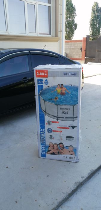 Бассейн Bestway steel pro Max